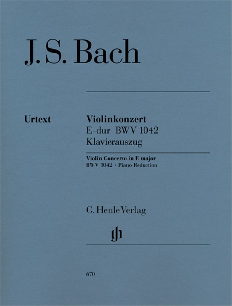 Concert E-Dur BWV1042
